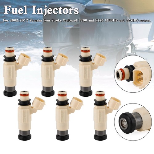 6pcs iniettori carburante - iniettori,