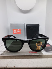 Ray-Ban Wayfarer Folding Classic Occhiali da Sole Unisex - Nero (RB4105 601...