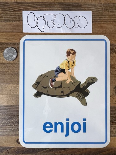 Adesivo insegna tartaruga - adesivo,