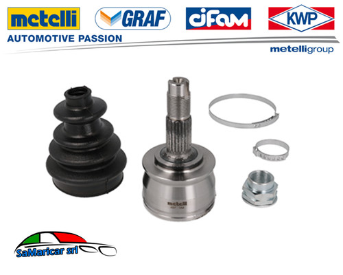 Kit giunto semiasse lato ruota - semiasse,