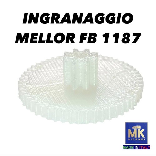 Ingranaggio nylon per stufa - in,
