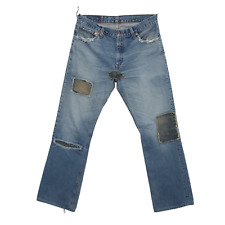 Levi's 507 bootcut jeans W32 L34 Usato  (Cod.F3472) denim Uomo  jeans Accorciato