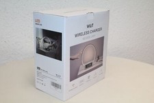 WILIT Lampada da comodino LED con funzione di ricarica e sveglia luminosa nuova fattura IVA