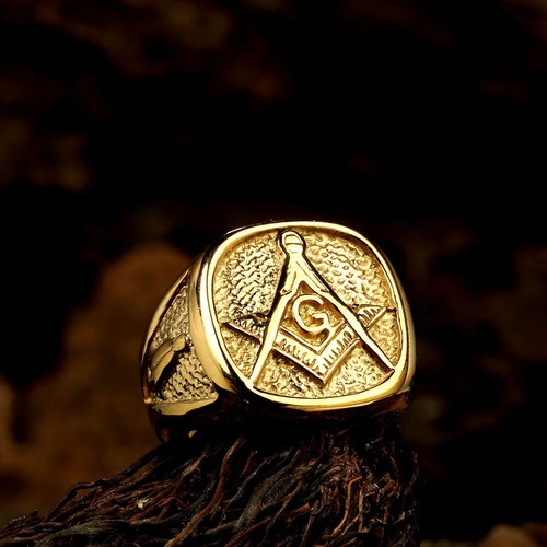 Anello vintage massonico
