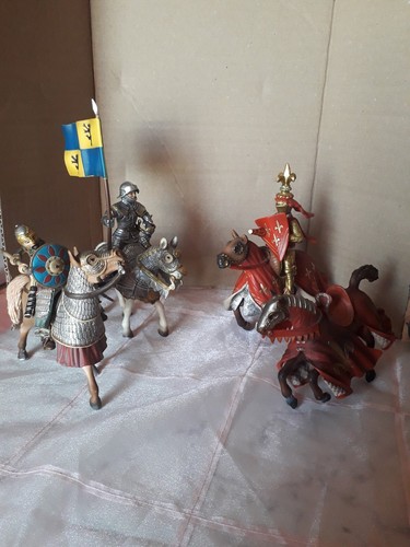 Cavalieri cavallo schleich - a,
