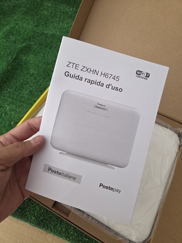 Modem router zte zxhn h6745 - router,