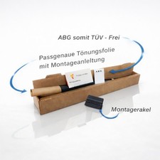 Passgenaue Tönungsfolie