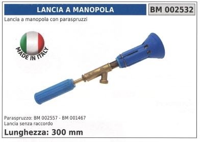 Lancia manopola irrorazione - a,