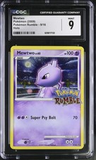 CGC 9 MINT Mewtwo 2009 Rumble
