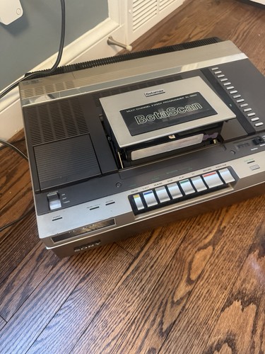 Videoregistratore vintage sony - videoregistratore,