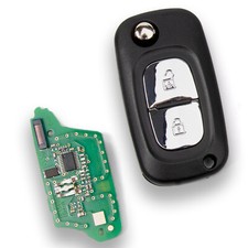CHIAVE TELECOMANDO PER RENAULT CLIO III KANGOO MASTER MODUS 433Mhz ID46 PCF796