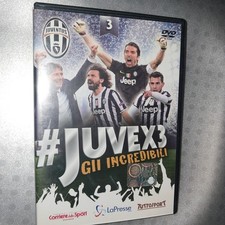 DVD N°3 JUVEX3 FC JUVENTUS CAMPIONE D'ITALIA 2013/2014 GLI INCREDIBILI JUVE X 3
