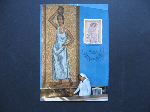 Lussemburgo maxi card 1986 - maxi,