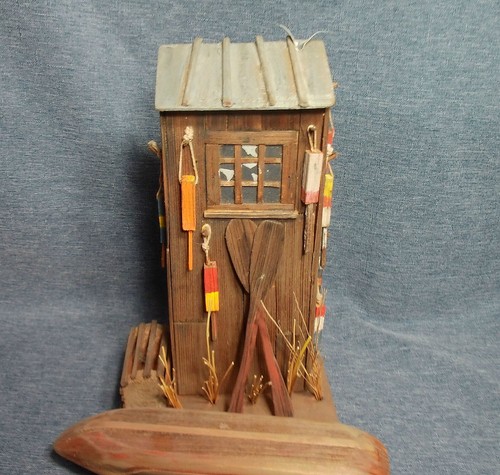 Baracca pesca legno - da, in