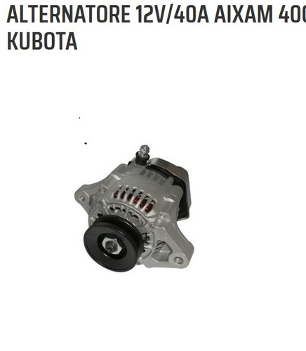 Alternatore 12v 40a - alternatore, aixam