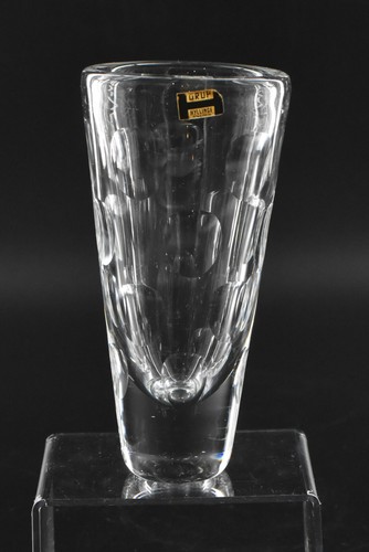 Orup crystal vaso conico fondo - orup,