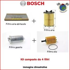 Kit 4 Filtri Tagliando Bosch Per Mercedes Classe Clc 220 200 Classe C C-Clas go1