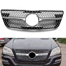 Per Mercedes Classe M W164 Griglia Cromata Diamantata Paraurti Anteriore 2009-2012 ML320 350