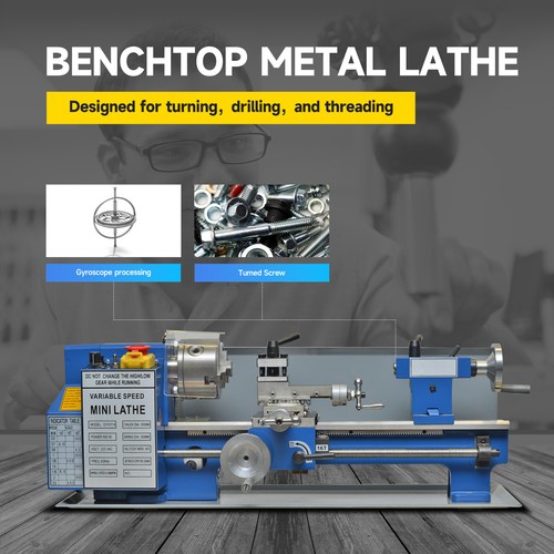 Mini tornio metallo 12 - metallo, x