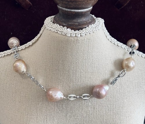 Grande collana stazione - collana, perle