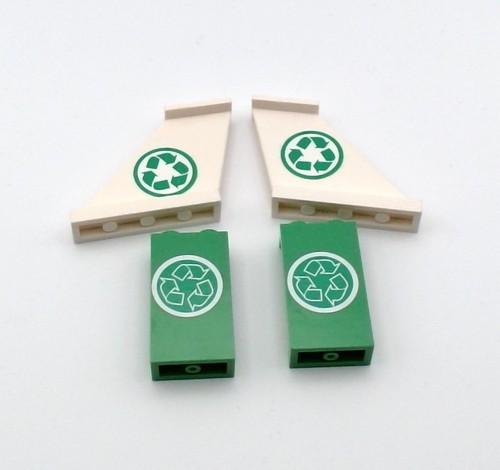 Lego part 2340 - part, aileron