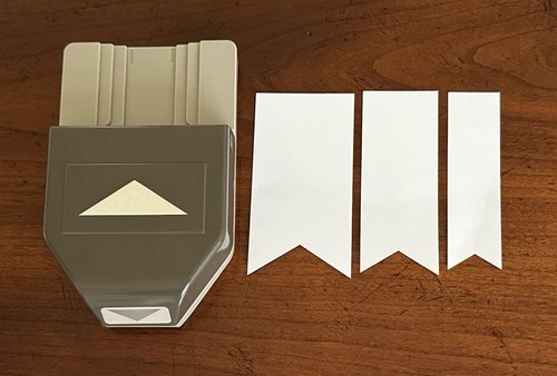 Stampin triple banner punch - triple,
