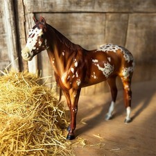 Breyer Traditional Custom Etched Bolya Appaloosa | Model Horse | 1:9 Scale