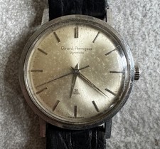 Orologio svizzero vintage anni 50 Girard-Perregaux Gyromatic automatico 39 gioielli funzionante