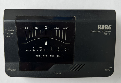 Afinador digital korg 2 - korg, dt-2