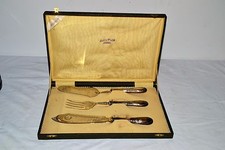 VECCHIO SERVIZIO PER DOLCI IN ARGENTO 800 ANNI 50/60