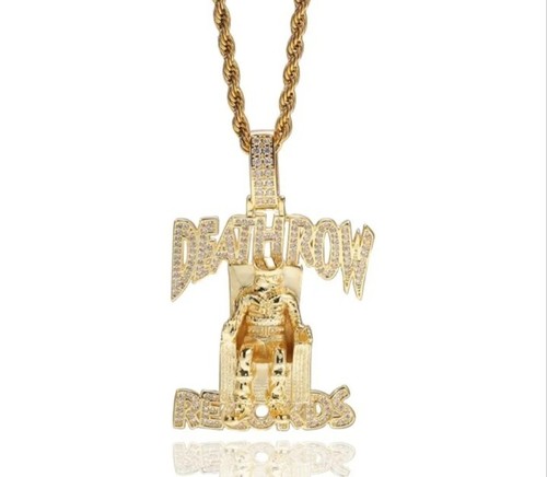 Catena con ciondolo deathrow - con,