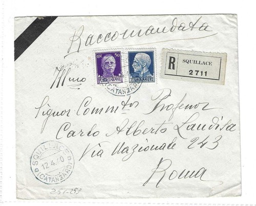 Storia postale 1940 regno - -,