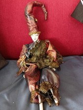 Bambole Procellan "Arlecchino"; no marca del produttore;