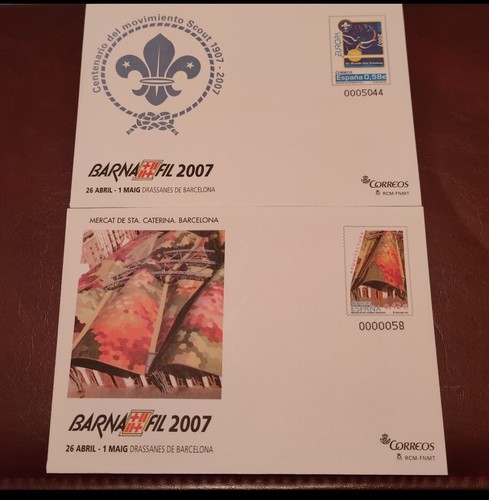 Spain sobre entero postal - sobre,