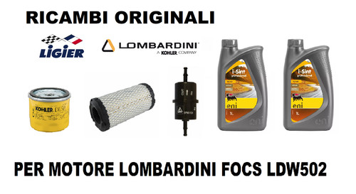 Kit tagliando completo motore - tagliando,