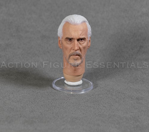 Scultura testa conte dooku - testa, di