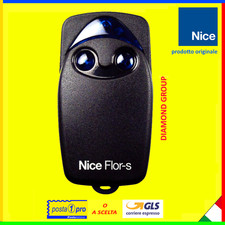 TELECOMANDO RADIOCOMANDO NICE FLOR S ORIGINALE ROLLING CODE RC FLO2R-S 2 TASTI?