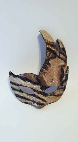 Maschera costume fatta mano - maschera,