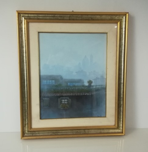 Quadro antico dipinto - , su