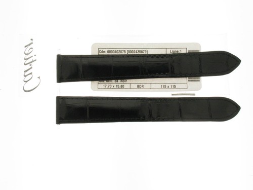 Cartier black alligator strap