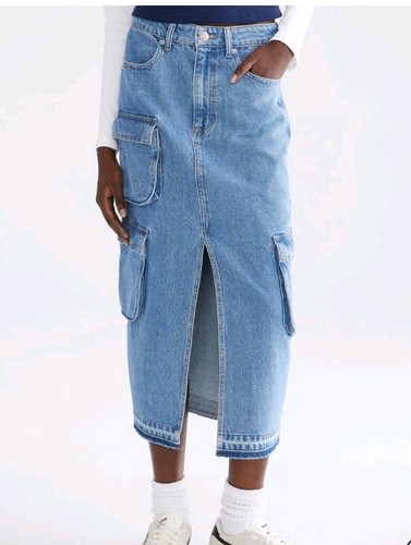 Maxi gonna denim - maxi,