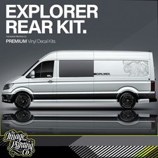 Decalcomania Topografica Riempimento Posteriore - Vinili Camper - Sprinter Crafter Boxer Ducato