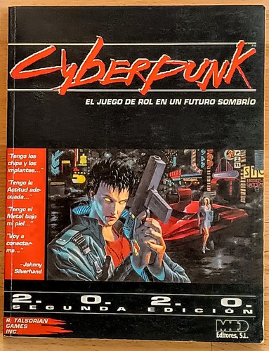 Cyberpunk 2020 libro - cyberpunk,
