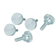 5x Screw Knob Carbon Steel