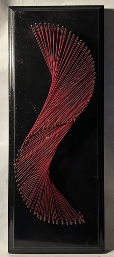 Retrò string art - string,