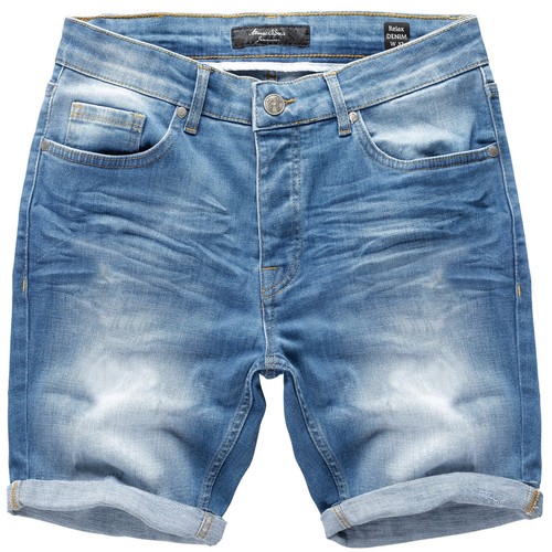 Bermuda jeans uomo pantalone