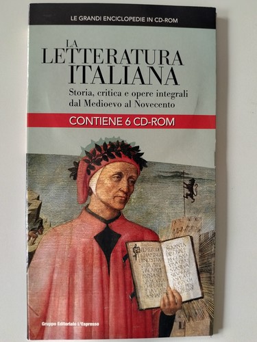 Letteratura italiana 6 cdrom - letteratura,
