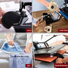 Set 3 tamponi pressa termica