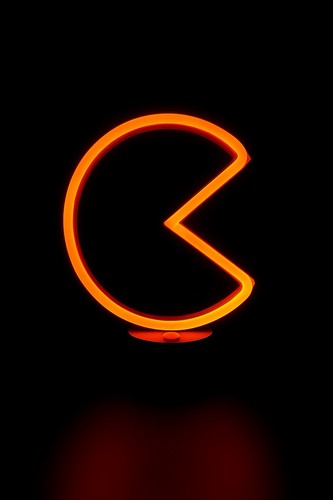 Lampada pac man arcade - lampada,