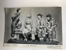 Cartolina Pubblicitaria Cleto Tomba La Ronda cera plastica c2